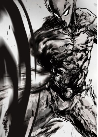 elMen on X: Saitama vs Cosmic Garou #OnePunchMan #OPM #Blast #manga #fanart  #God #Anime #manga #drawing #Digitalart  / X