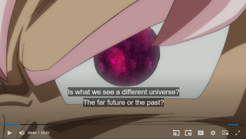 Possible parallels worlds inside of it.