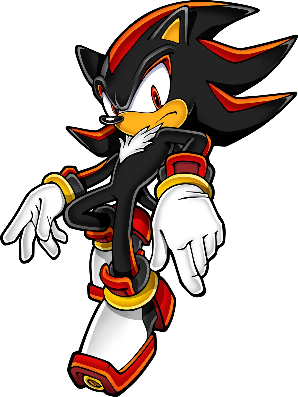 shadow the hedgehog and c-3po, accurate fusion), (centered in the middle),  (accurate eyes accurate face), photorealistic, fine details, ultra sharpness