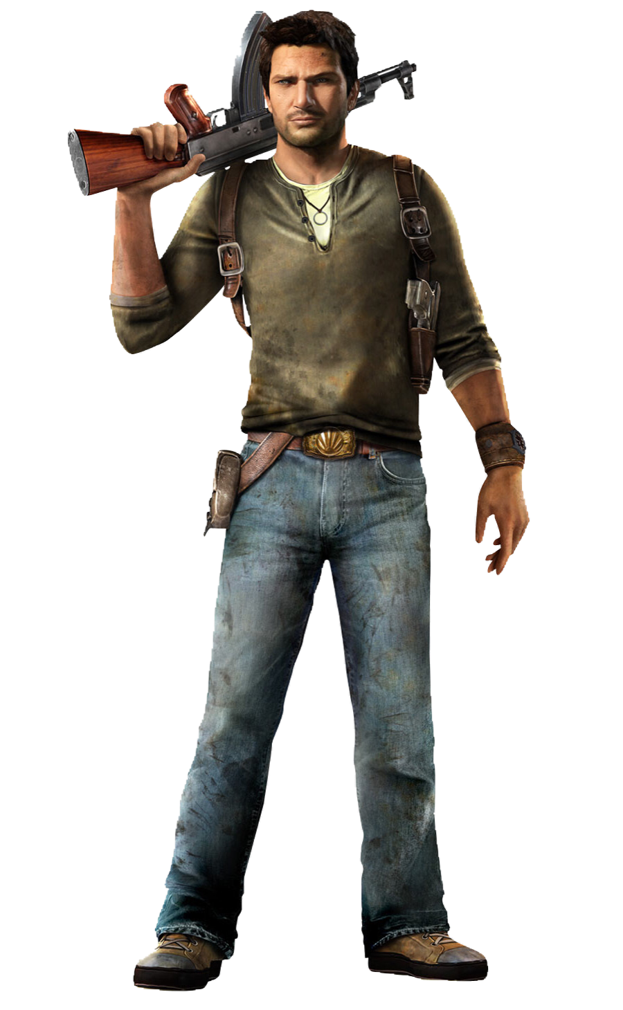 Nathan from Uncharted 3. I know I'm missing the bandolier : r