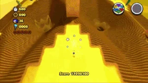 Crimson Eagle brings Sonic easy access to they sky, allowing him for faster-paced flight in comparison to Green Hover.