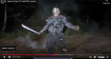 Jason getting shot at