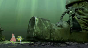 Spongebob my boy why are you talking to a real person
