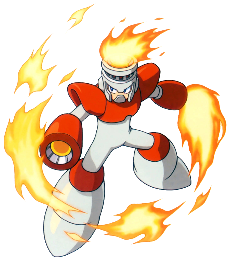 Ман фаер. Мегамэн файрмэн. Fire man Megaman. Mega man Fire man. Fireman из Mega man Art.