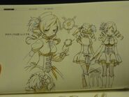 Mami's original sketch.