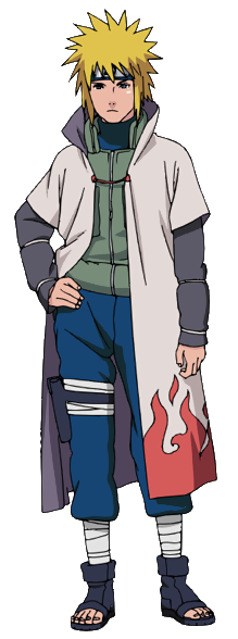 Naruto Hokage, naruto Render, hokage, Minato, minato Namikaze