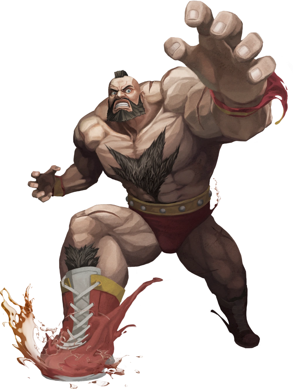 Zangief Street Fighter Encyclopedia Profile by edwinhuang on