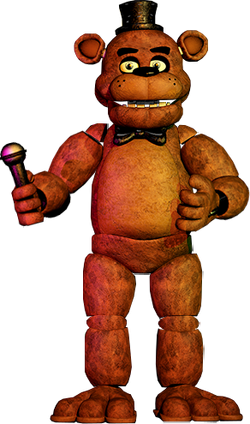 What is the canonical height of Freddy Fazbear from the original