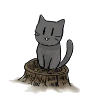 Black Cat (Canon, The Witch's House)/Lambdawg | Character