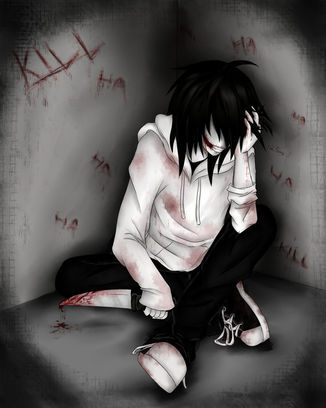 Jeff the Killer (Canon)/Gewsbumpz dude