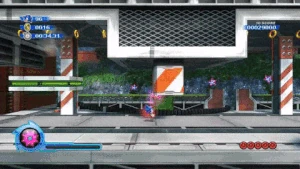 Pink Spikes gives Sonic sharper quills than usual and a level of adhesive properties to them, allowing him to scale walls and plow through enemies with no repercussions.