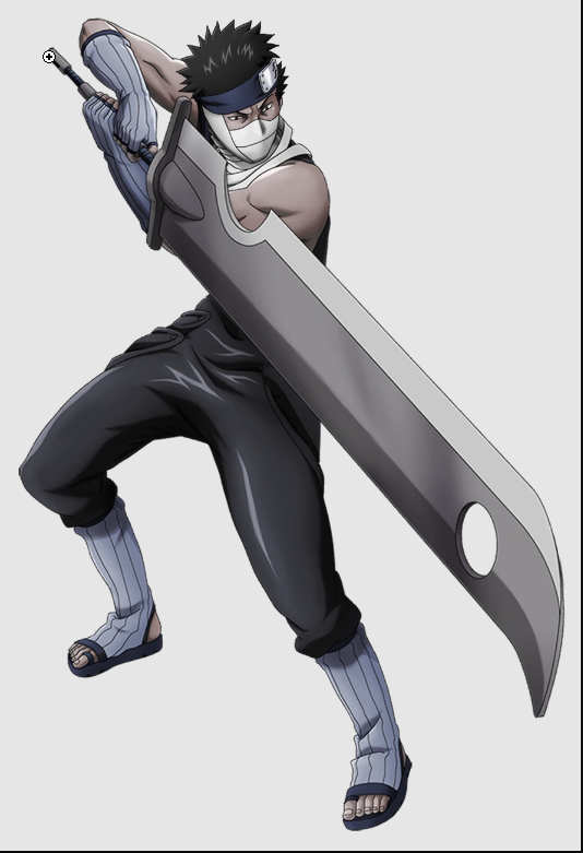 Naruto Anime Zabuza Momochi Vinyl Wall Art Decal