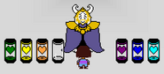 Asgore with the SOULS