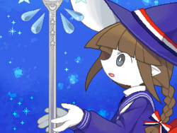 Wadanohara obtaining Meikai's staff