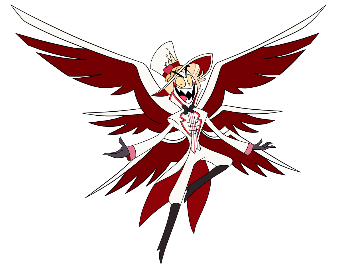 Hazbin Hotel Trading Card - Lucifer Morningstar PINK FOIL
