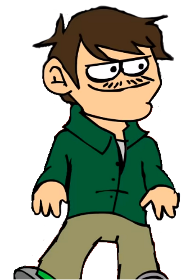 How to make eduardo from eddsworld in ROBLOX 