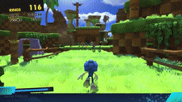 One of Sonic's most common methods of attacking an enemy.