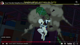 Scorpion hates pillars