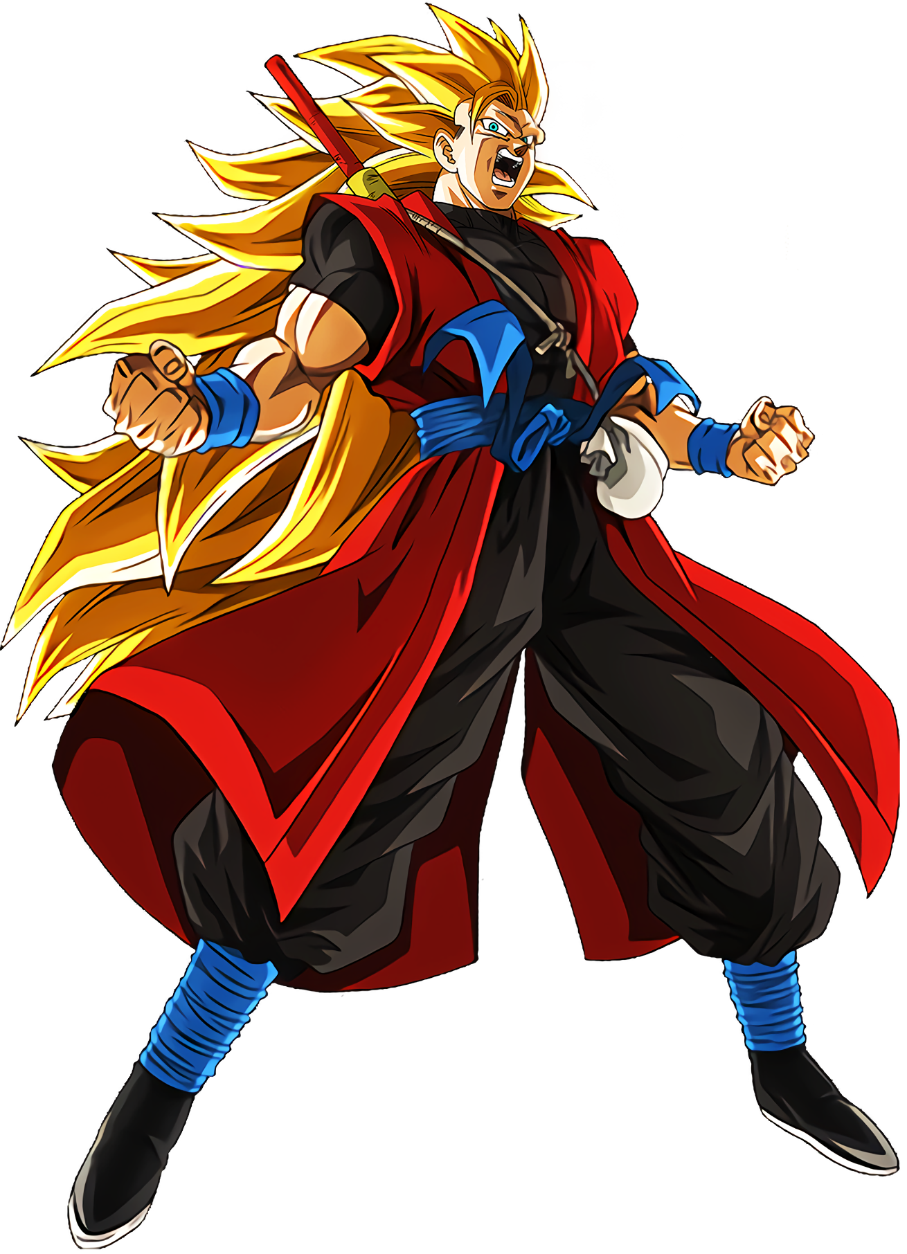 Spirit of Heroes Xeno Goku Super Saiyan 3 Super dragon ball heroes manga -  Gunawan Rb