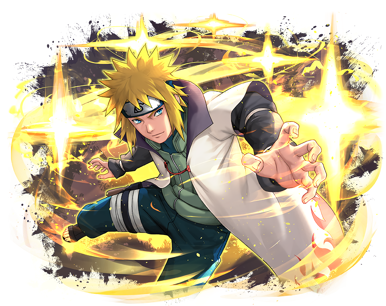 OS MELHORES JUTSUS DO YONDAIME HOKAGE, MINATO NAMIKAZE 