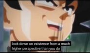 Gods sees the universe from a much higher perspective.
