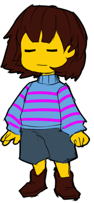 Frisk (Canon)/MemeLordGamer Trap  Character Stats and Profiles