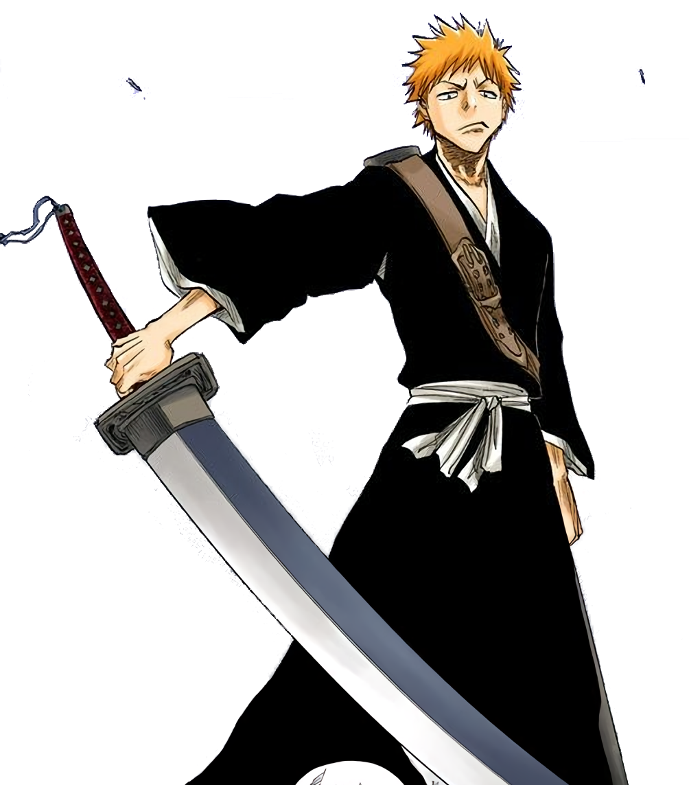 bleach ichigo first sword