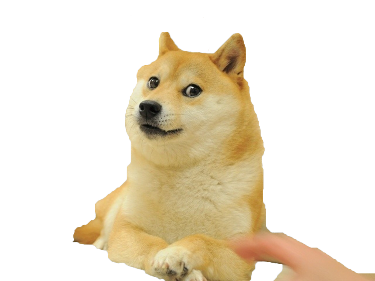 shiba inu meme comic sans