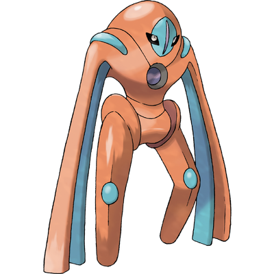 Mega deoxys I made by Frankensteining together its forms. The idea being  it's a form of deoxys with the perks of all its other forms : r/pokemon