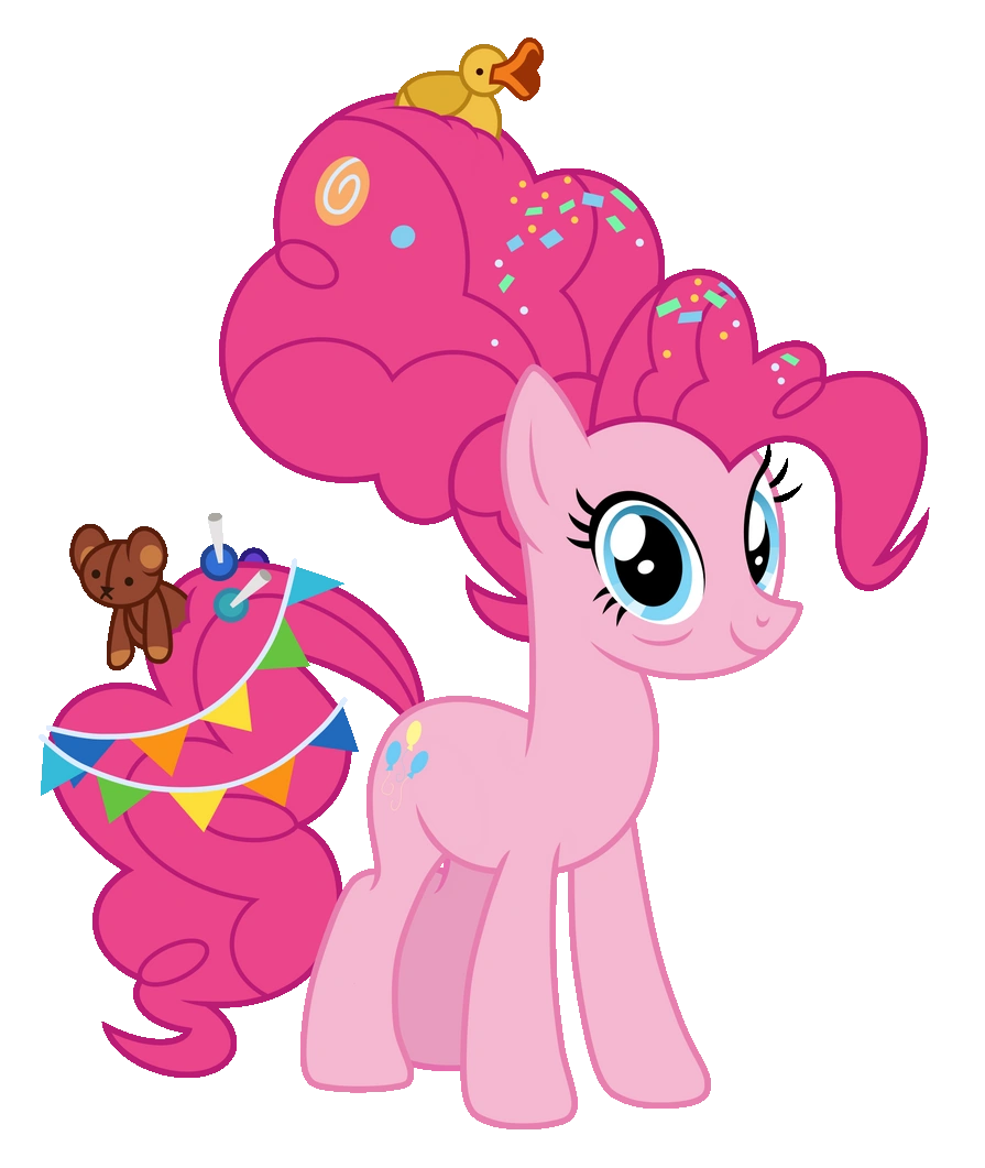 MLP Pinkie Pie (Classic, 15.4 cm / 6 in tall) (SZ47UM8Q6) by teonanakatle