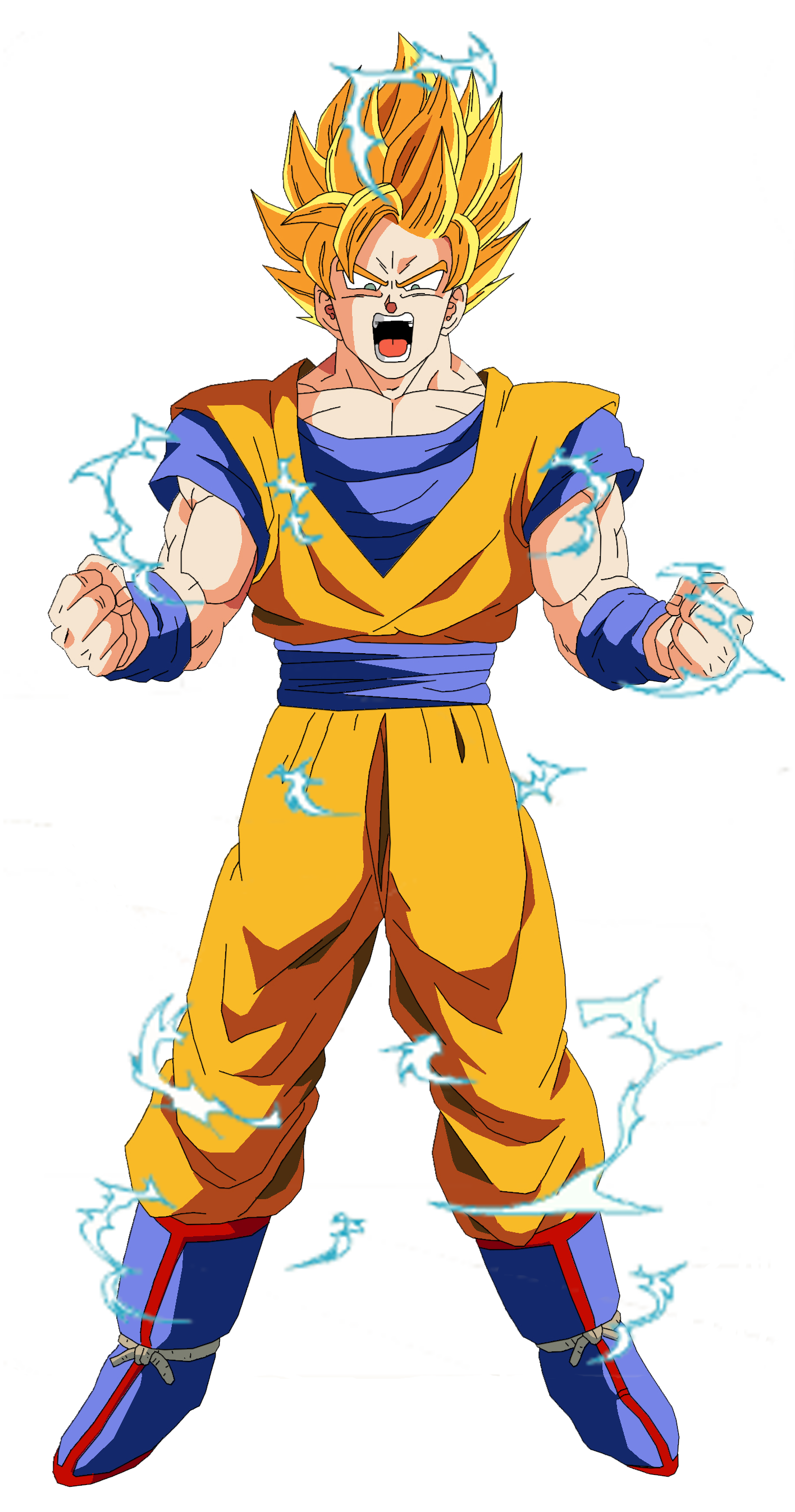 Goku SSJ Blue (Universo 7)  Goku super saiyan, Goku super saiyan
