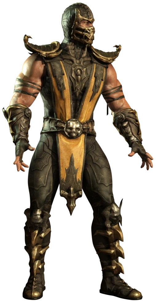 Картинки скорпиона из мортал комбат 11 в полный рост