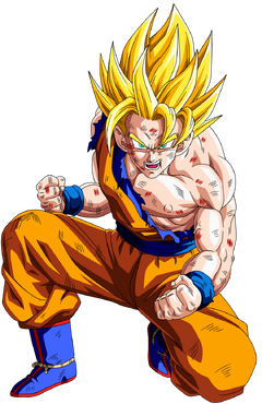 Son Goku SSJ2 by MrGekon  Goku, Goku super, Anime dragon ball super