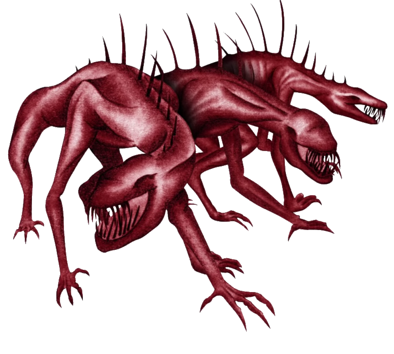 SCP-939 With many voices  Scp, Scp cb, Creature drawings