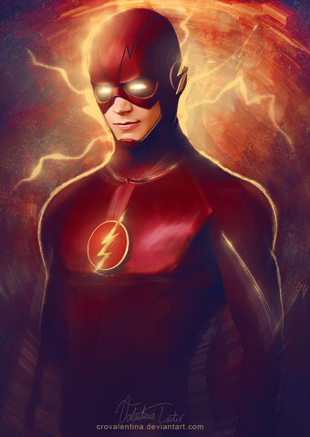 the flash fan art