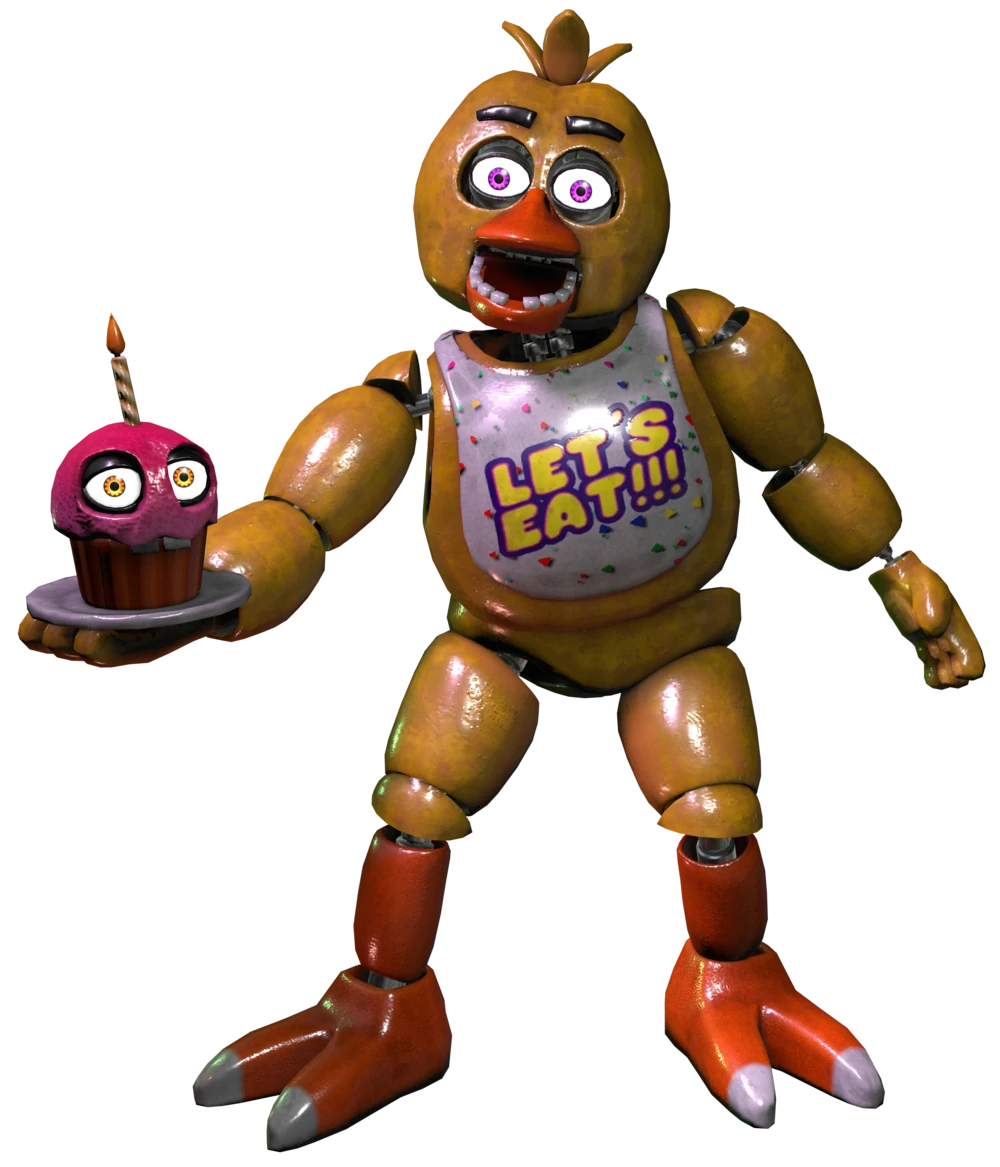 Withered Chica  Fnaf, Personagens, 1