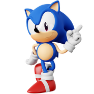 Classic sonic render by geki696 dc5eb67-pre