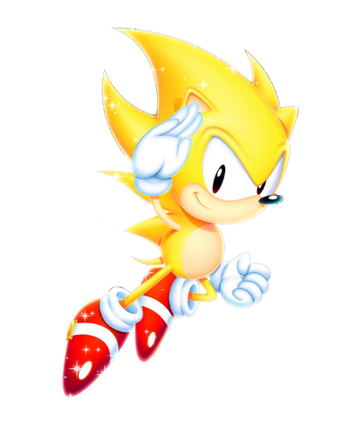 Hyper Sonic (Classic)  Sonic, Classic sonic, Sonic fan characters