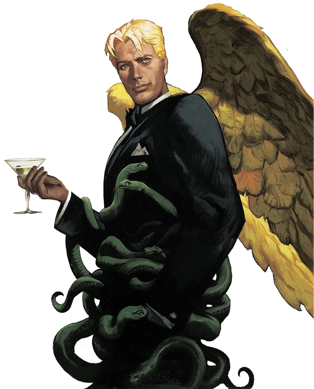 Lucifer Morningstar Canon Vertigo Comicsamaterasu Character Stats And Profiles Wiki Fandom