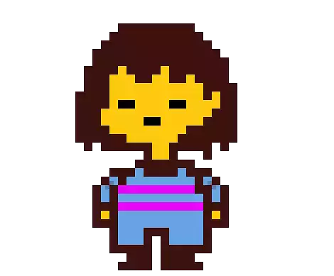 Undertale Pixel art Sprite Drawing, pixel, fictional Character, animation  png