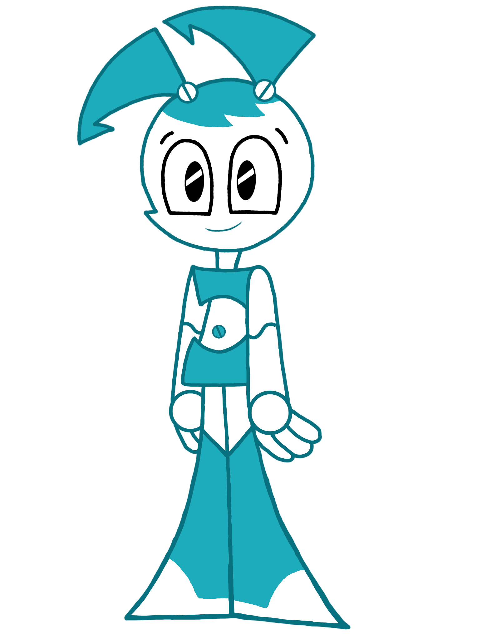 Robot Cartoon png download - 504*1024 - Free Transparent Jenny Wakeman png  Download. - CleanPNG / KissPNG