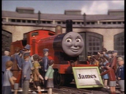 Jameswithnameboard
