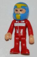 Race Car Driver (red with blue helmet)