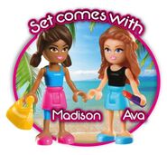 Ava and Madison mini fashion dolls