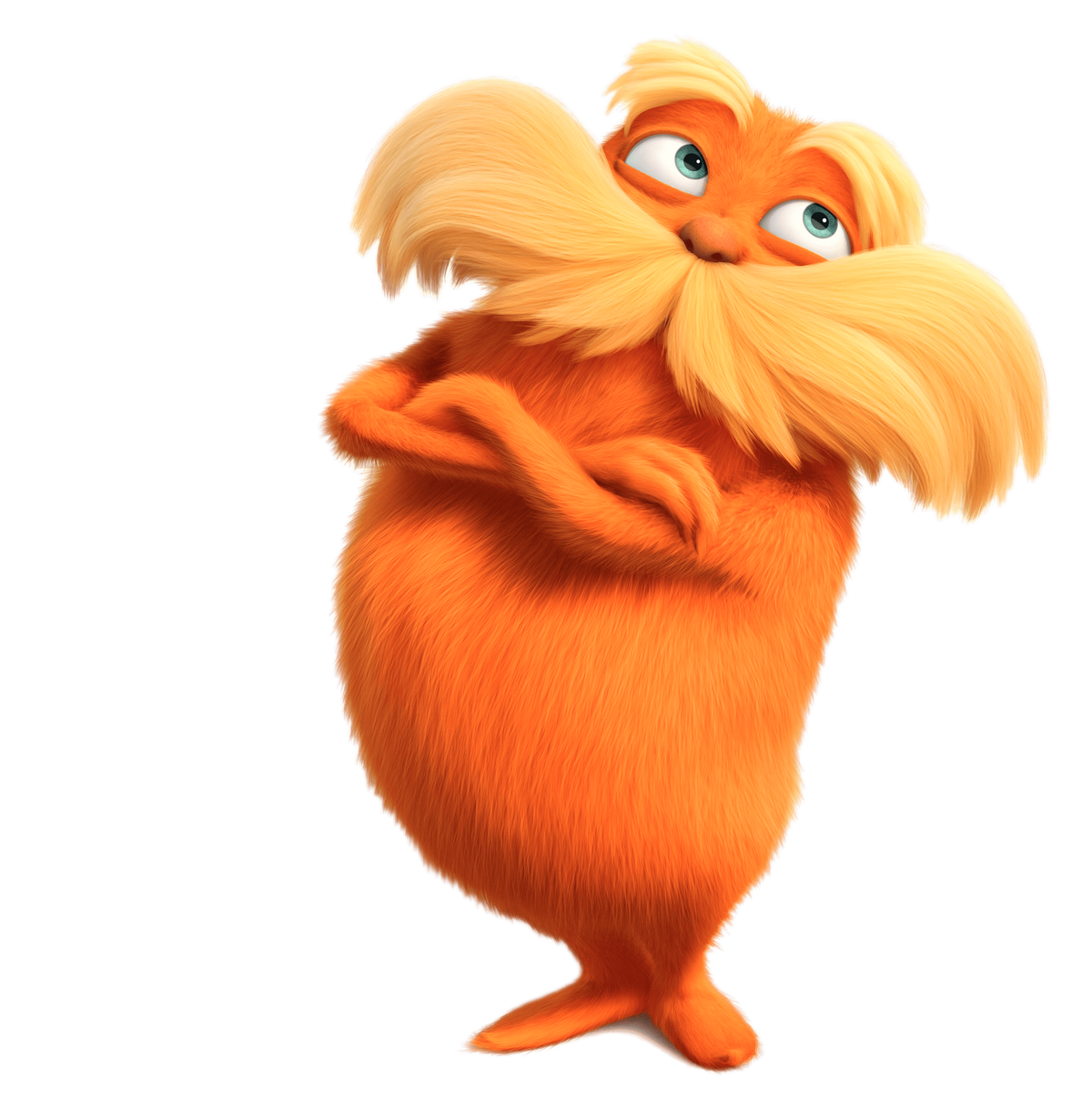 the lorax characters coloring page