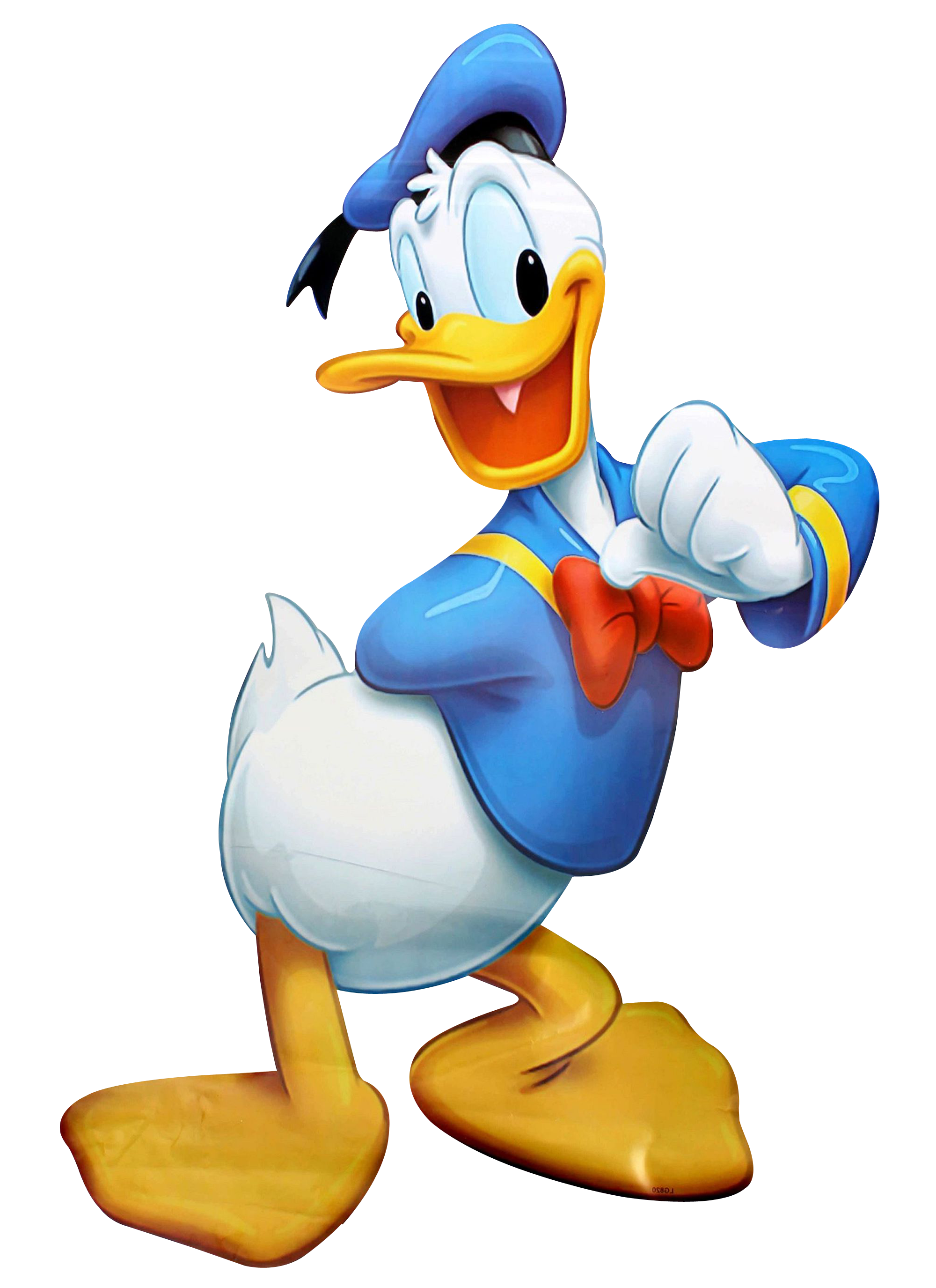 Donald Duck PNG transparent image download, size: 245x341px