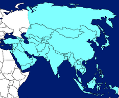 Asia map