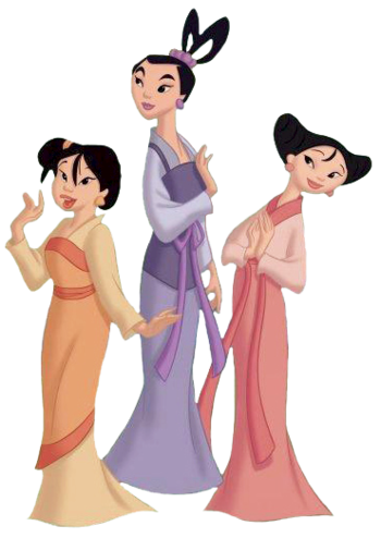 Yao, Ling e Chien Po, Wiki Disney Princesas