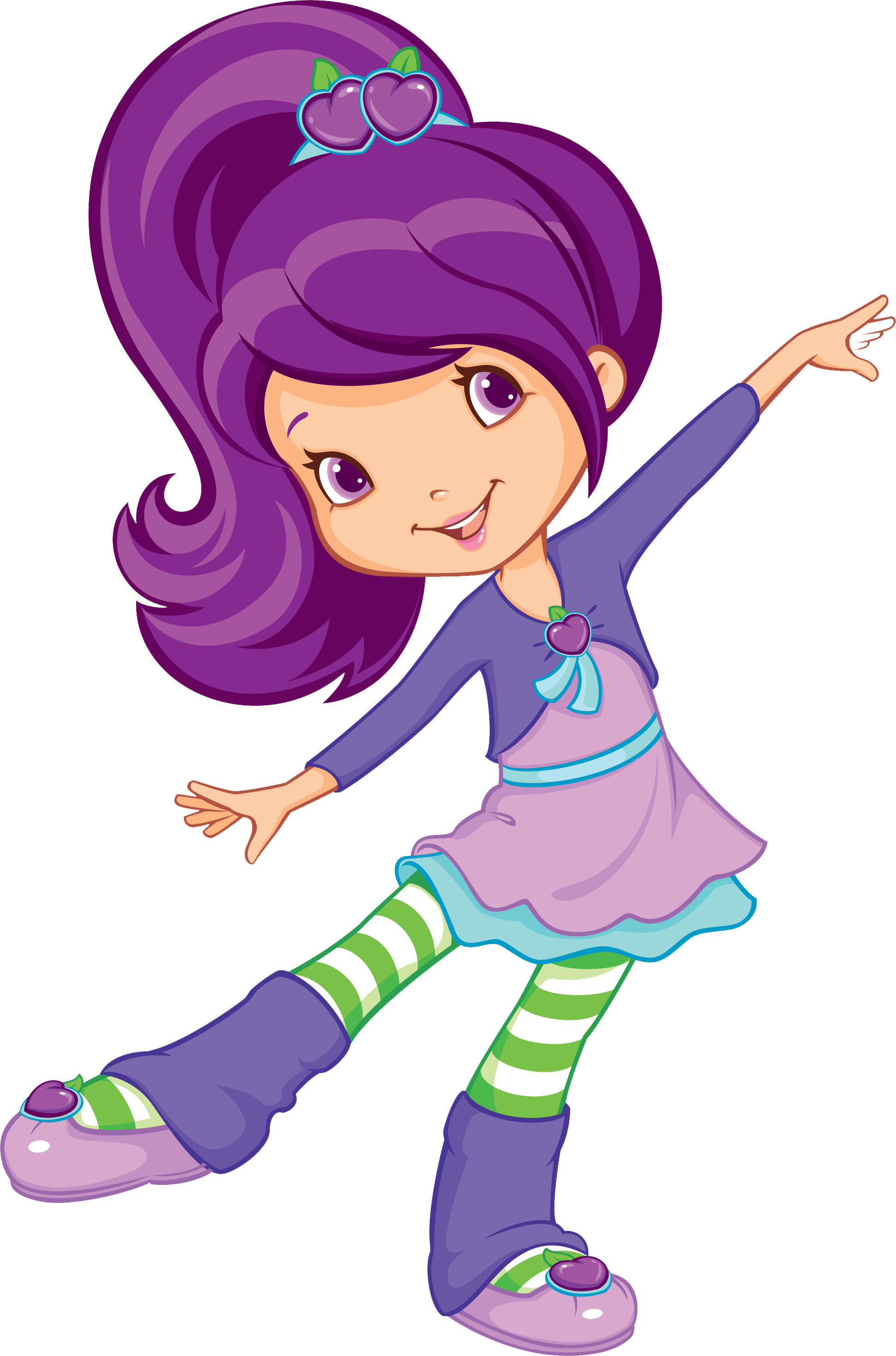 Plum Pudding is a character from Strawberry Shortcake. 