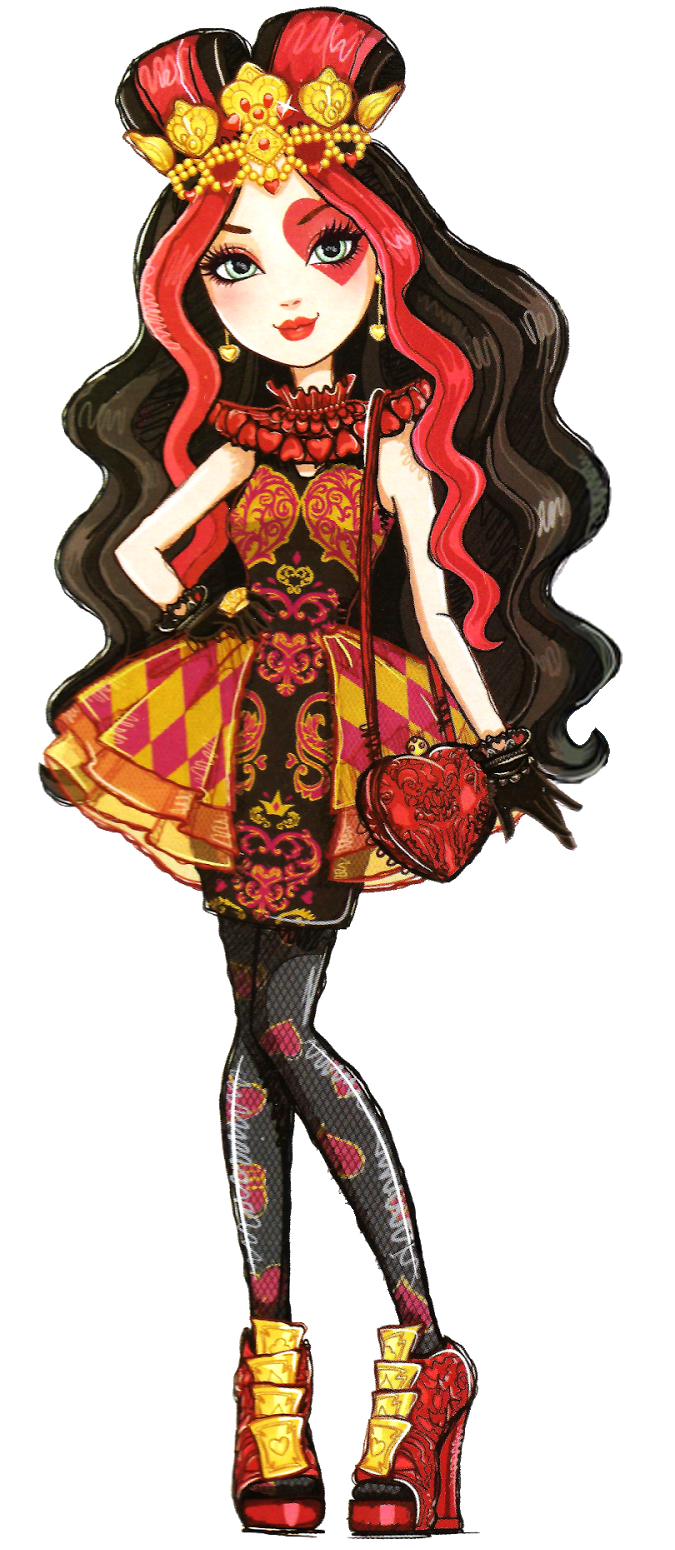 Ever After High Lizzie Hearts Filha Da Rainha De Copas